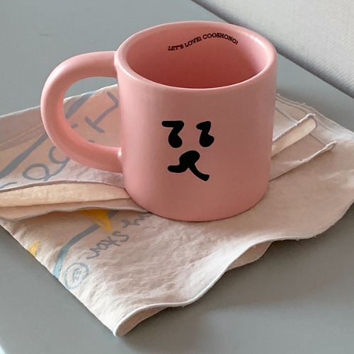 cooshong pink mug